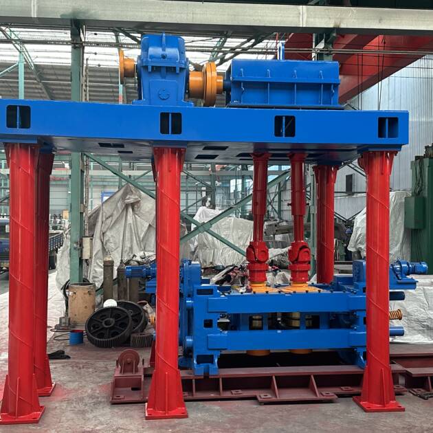 Two bar vertical rolling mill